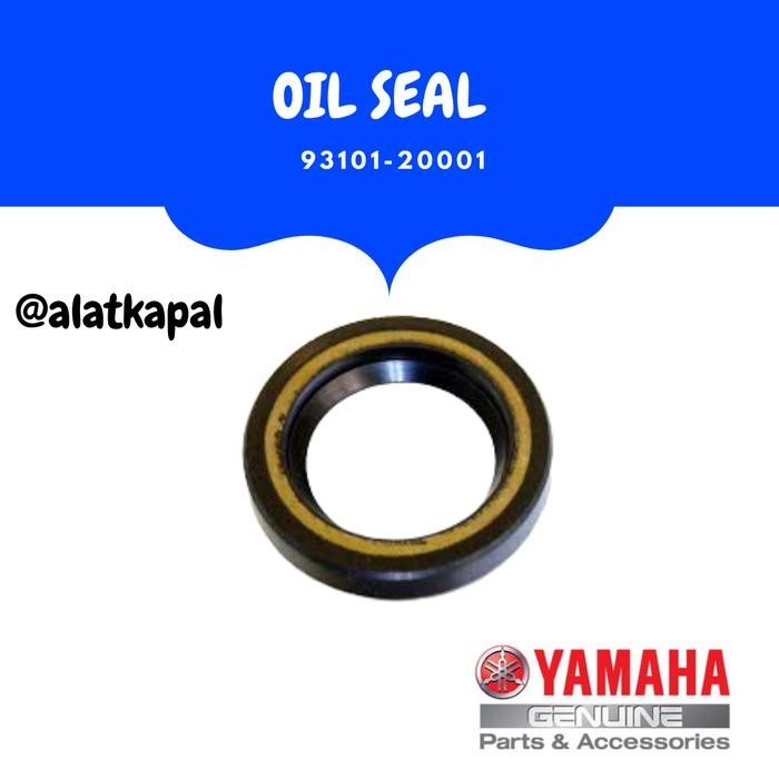OIL SEAL 93101-20001 UNTUK MESIN TEMPEL YAMAHA 15PK