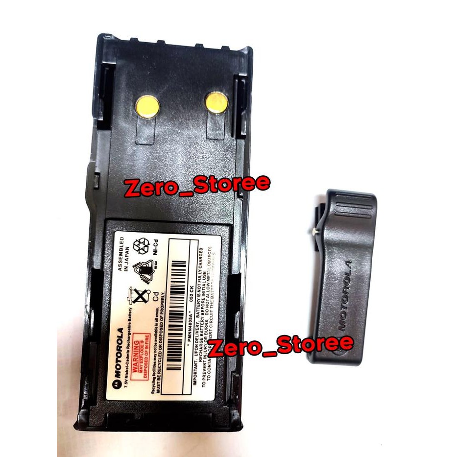 BATERAI MOTOROLA GP88 / GP300 DAPAT BELT CLIP Batere gp 88 gp 300 GP88 batre BATERAI MOTOROLA GP88 /