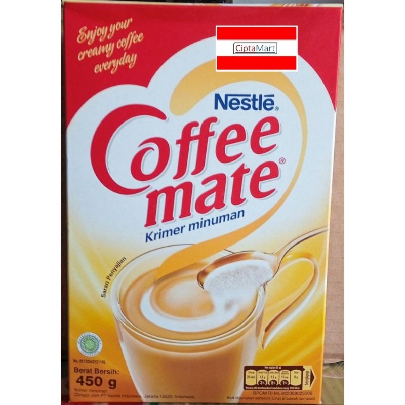 

Nestle Coffee Mate Krimer Minuman 450gr