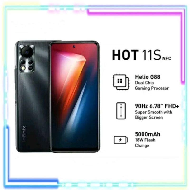 INFINIX HOT 11S RAM 4/64. / RAM 6/128 GARANSI RESMI