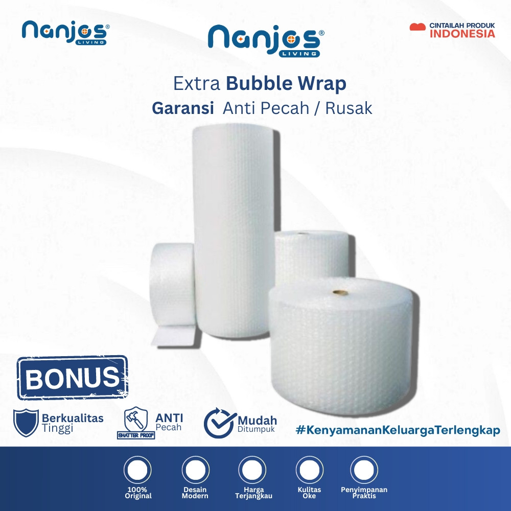 

SILVAOSHOP Extra Bubble Wrap / Packing Aman / Bubble Wrap / Nanjos Shop Packing AMAN
