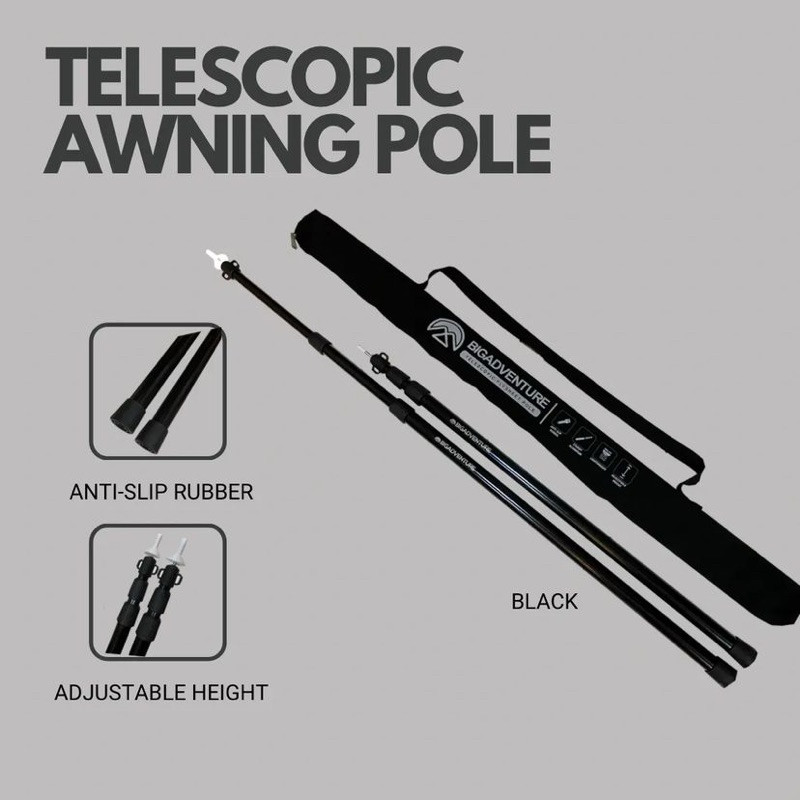 Bigadventure Telescopic Awning Pole - Tiang Flysheet Tiang Tenda Gunung