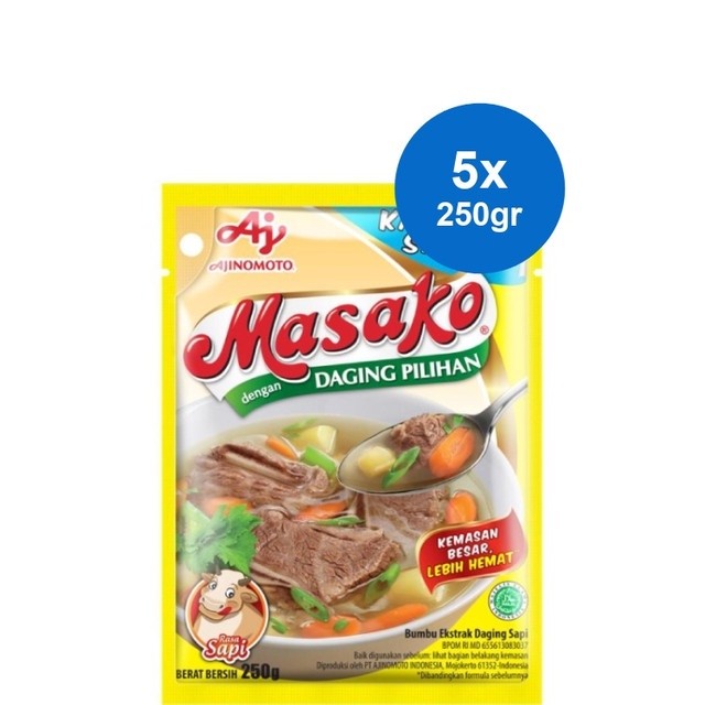 

PROMO!Masako Penyedap Masakan Rasa Sapi 5 x 250 grREADY