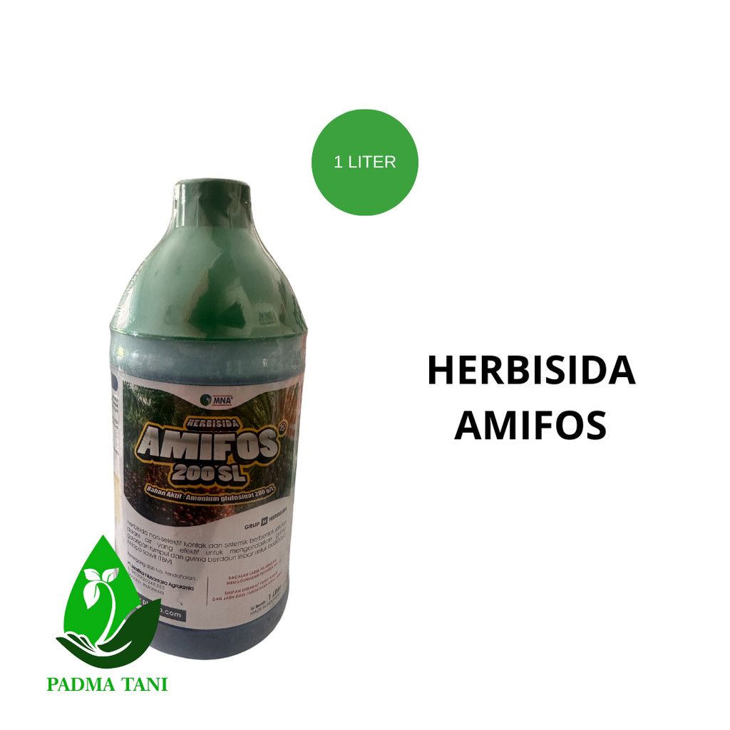 herbisida kontak sistemik pembasmi Lulangan AMIFOS 200SL 1 LITER