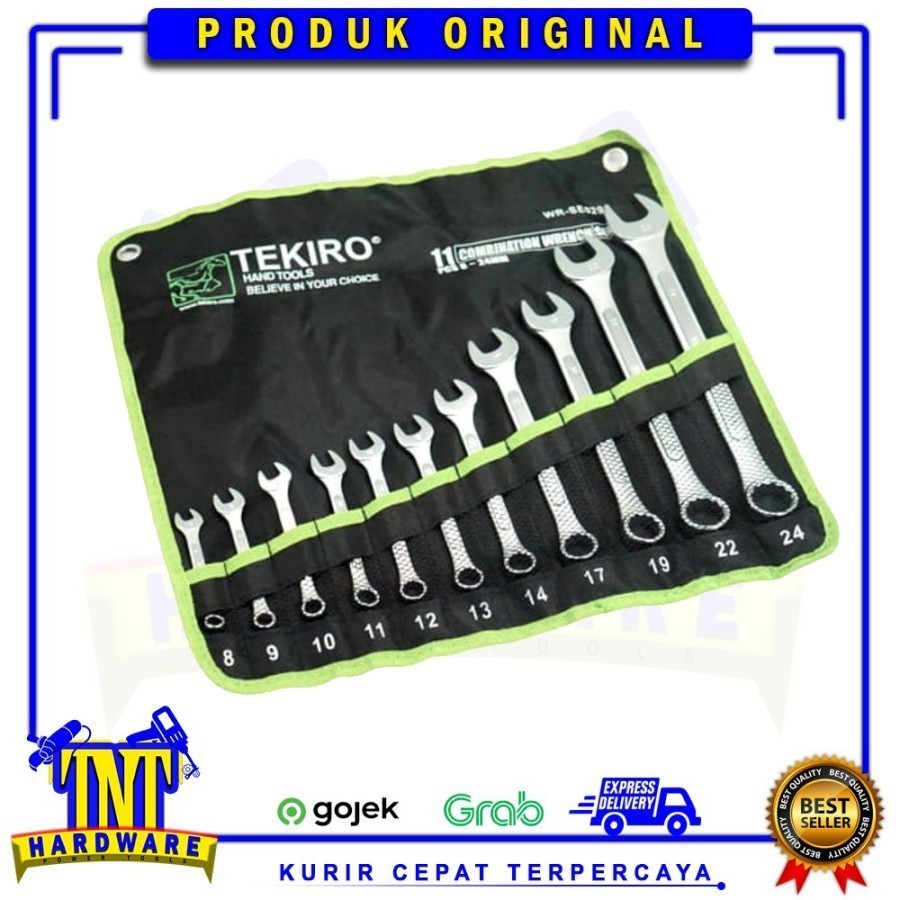 Kunci Ring Pas Tekiro 11pcs / Kunci Ring Pas Set 11 pcs Tekiro