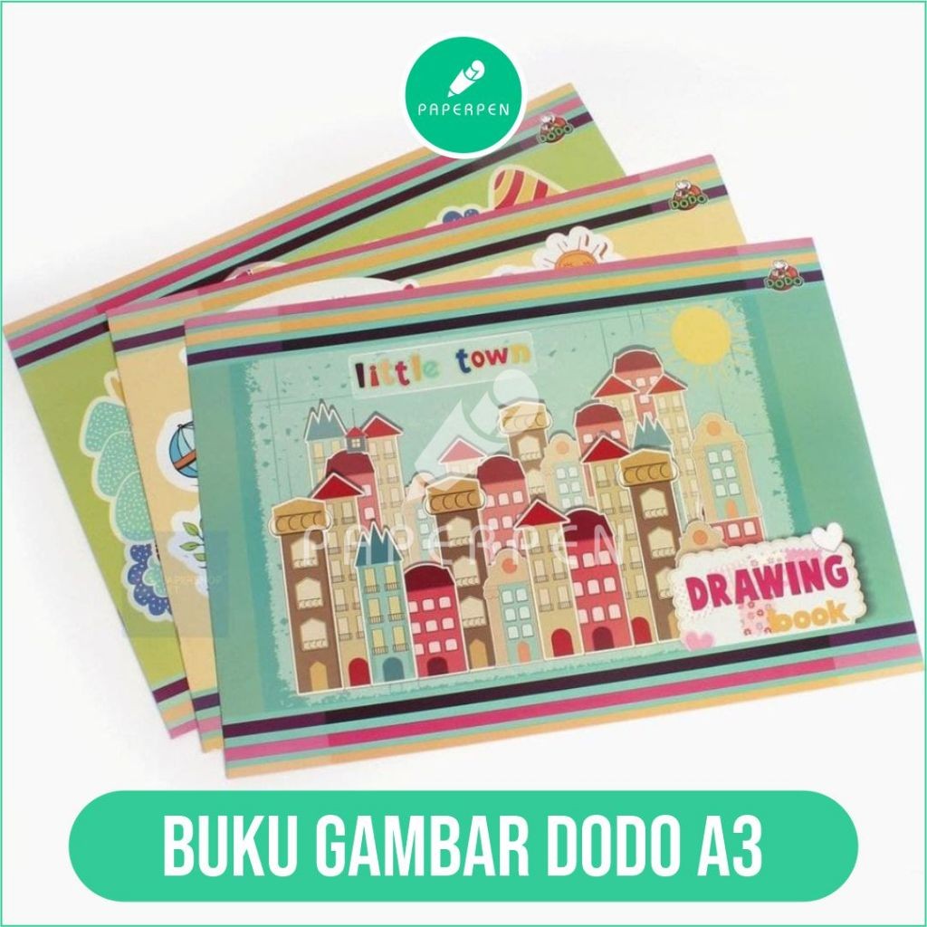 

[MS] Buku Gambar Dodo A3/Buku Gambar Sekolah