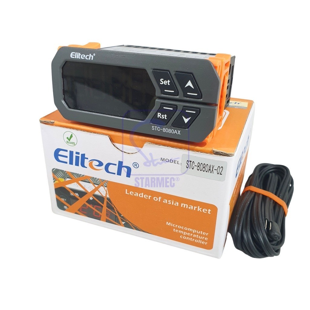 

Thermostat Digital STC-8080AX Elitech Temperature Controller Original Elitech