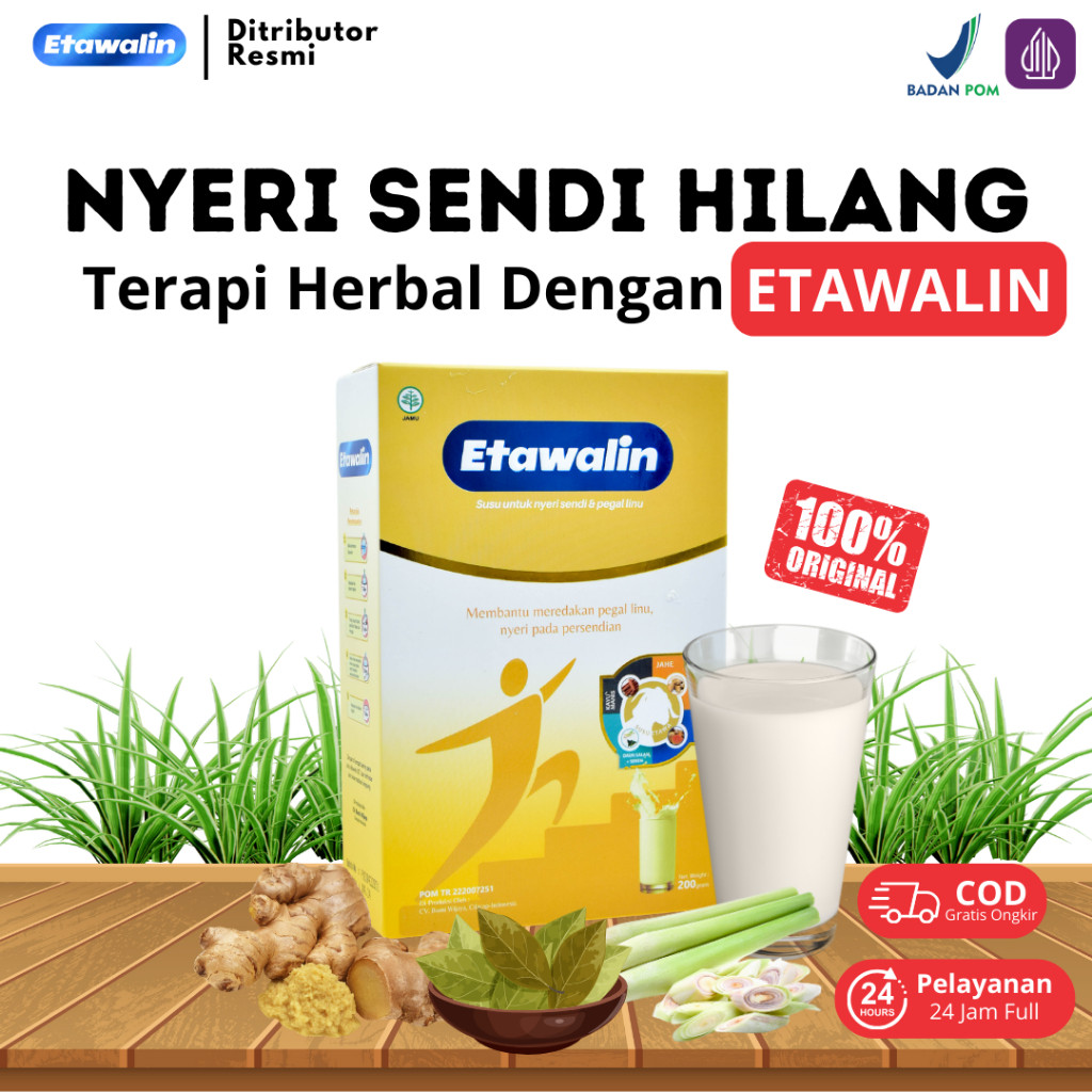 

ETAWALIN SOLUSI NYERI SENDI ORIGINAL - Ampuh Mengatasi Nyeri Sendi dan Tulang Keropos 23