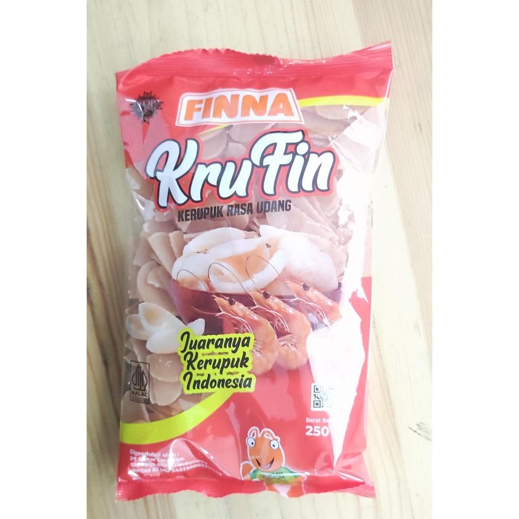 

Kerupuk Rasa Udang Finna 250 gr PCS