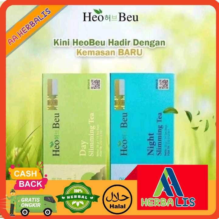 

SPAKET HEO BEU SLIMMING TEA ASLI BPOM BISA COD Heo Beu Sliming Tea Original Teh Heo Beu Slimming Tea Honey 1 Paket Day dan Night