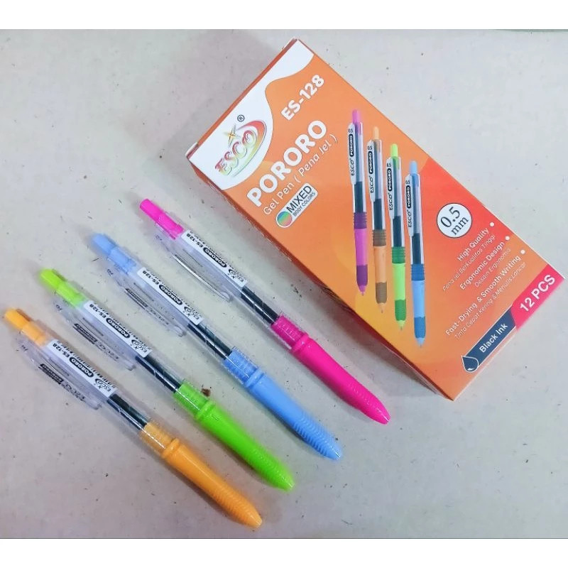 

Pulpen ESCO ES-128 PORORO (12pc)