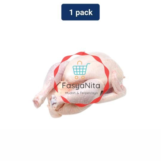 

Ayam Utuh Frozen 1 pack (1.1 - 1.2 kg) - Fasyanita Denpasar