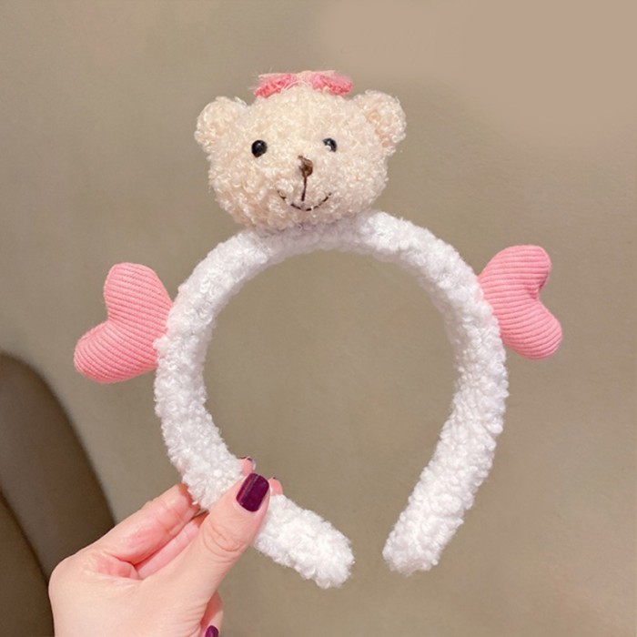 MURAH✨ - BANDO WANITA KOREA PEREMPUAN BANDANA AKSESORIS RAMBUT IMPORT AK86 - AK86-2 PINK