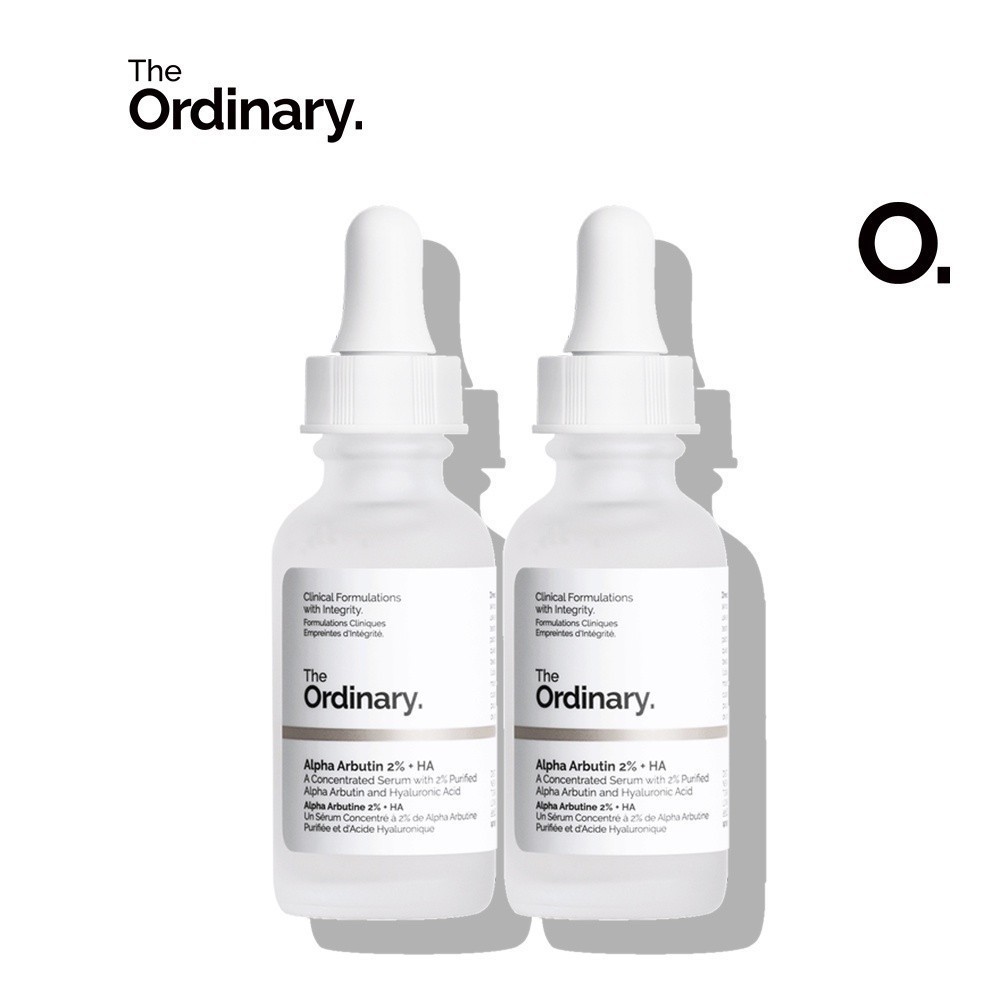 （2 bottles 10% ）off The Ordinary Alpha Arbuti n 2% + HA Tone Whitening Skincare 2x 30ml