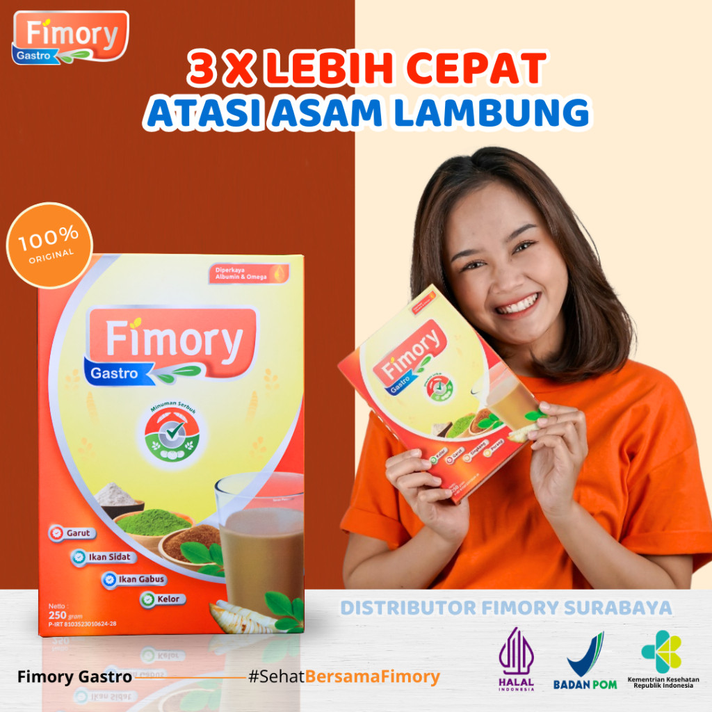 

Fimory Gastro 250 Gr - Minuman Sereal Ekstrak Umbi Garut Untuk Asam Lambung, Maag, Gerd | BPOM (HANYA PRODUK ORIGINAL/NO KW KW)