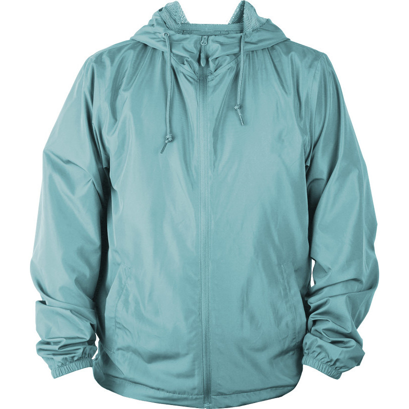 Jaket Polos Windbreaker New States Apparel 9810 - Light Blue, L
