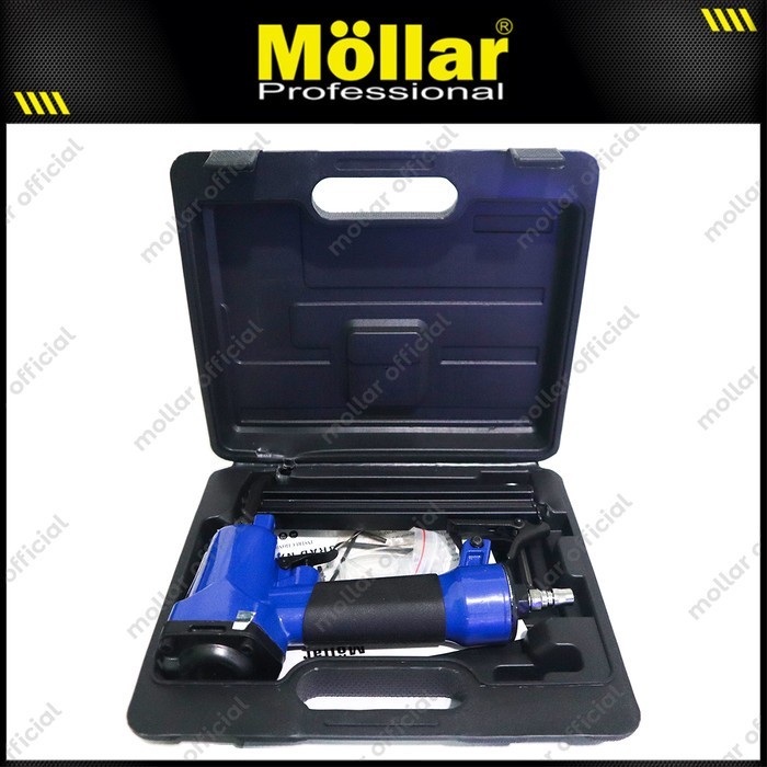 

MOLLAR F30C Mesin Paku Tembak Angin Air Brad Nailers 10 - 30 mm / Tembak Paku Profesional / OBI Teknik