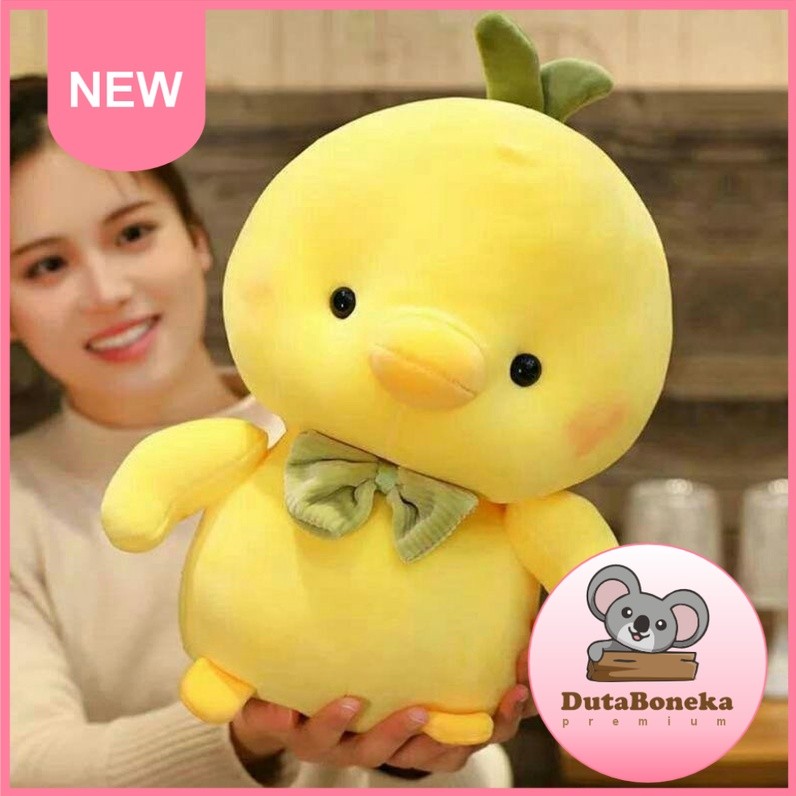 Viral  Boneka Bebek Kuning Lucu Boneka Bebek Korea Gemoy lalafanfan Mainan anak Terbaru DutaBoneka