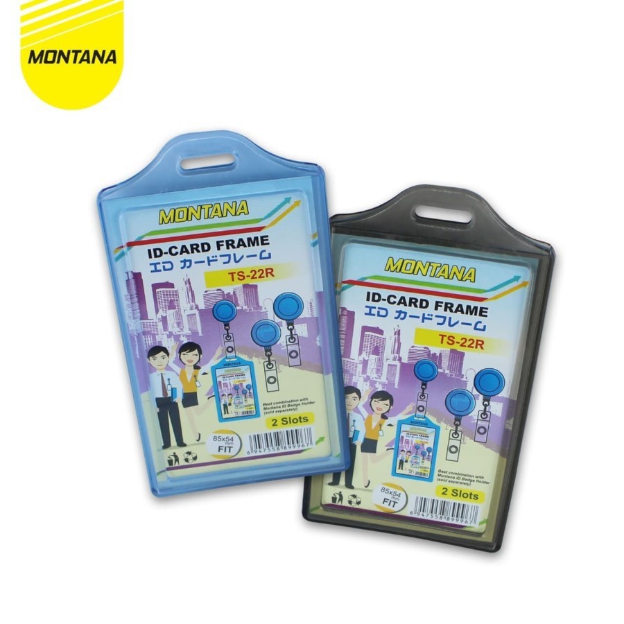 

Montana Casing Id Card Holder 1 Muka Lentur - Bening 1Pcs saja