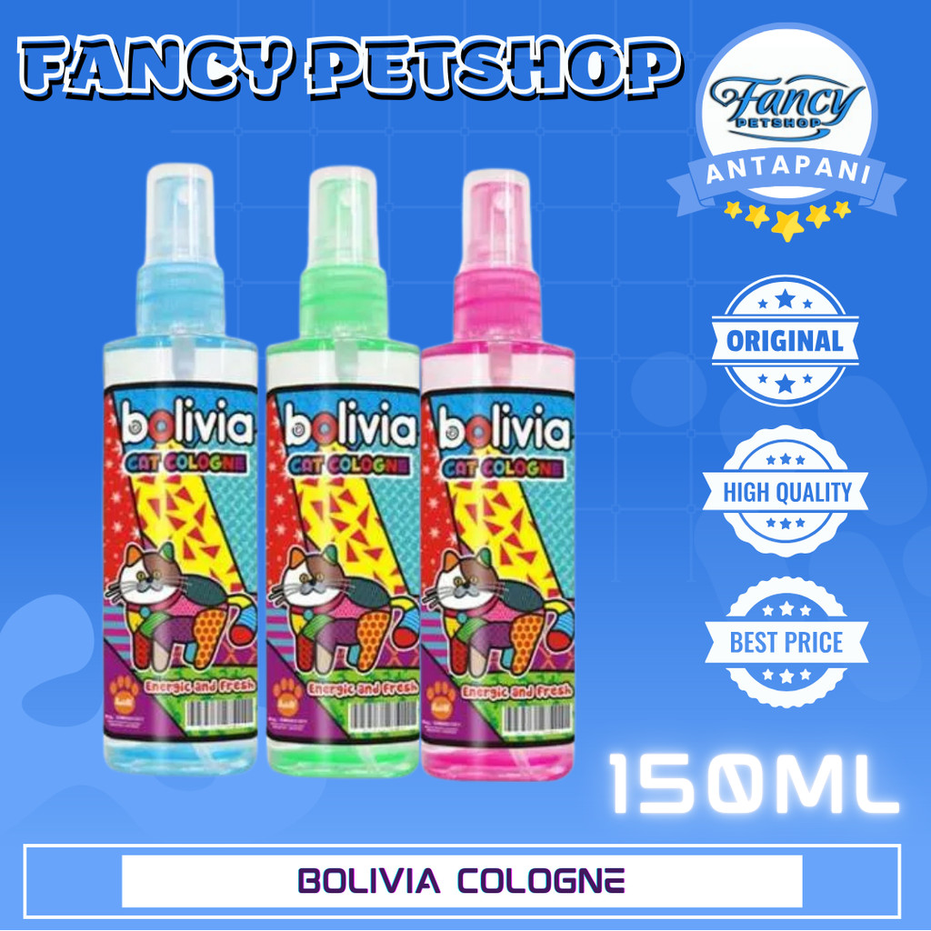 bolivia cologne all 150ml Fresh Pet Cologne