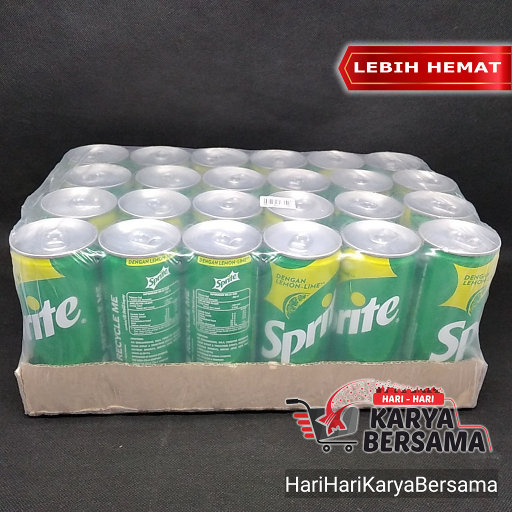 

MINUMAN RINGAN BERSODA SPRITE LEMON LIME CARTON ISI 24'S X 250ML