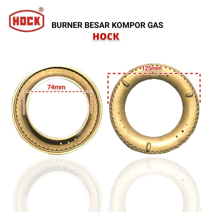 Burner Gas Hock Besar Kuningan Kompor Gas Hock Besar MG 120 Kuningan1