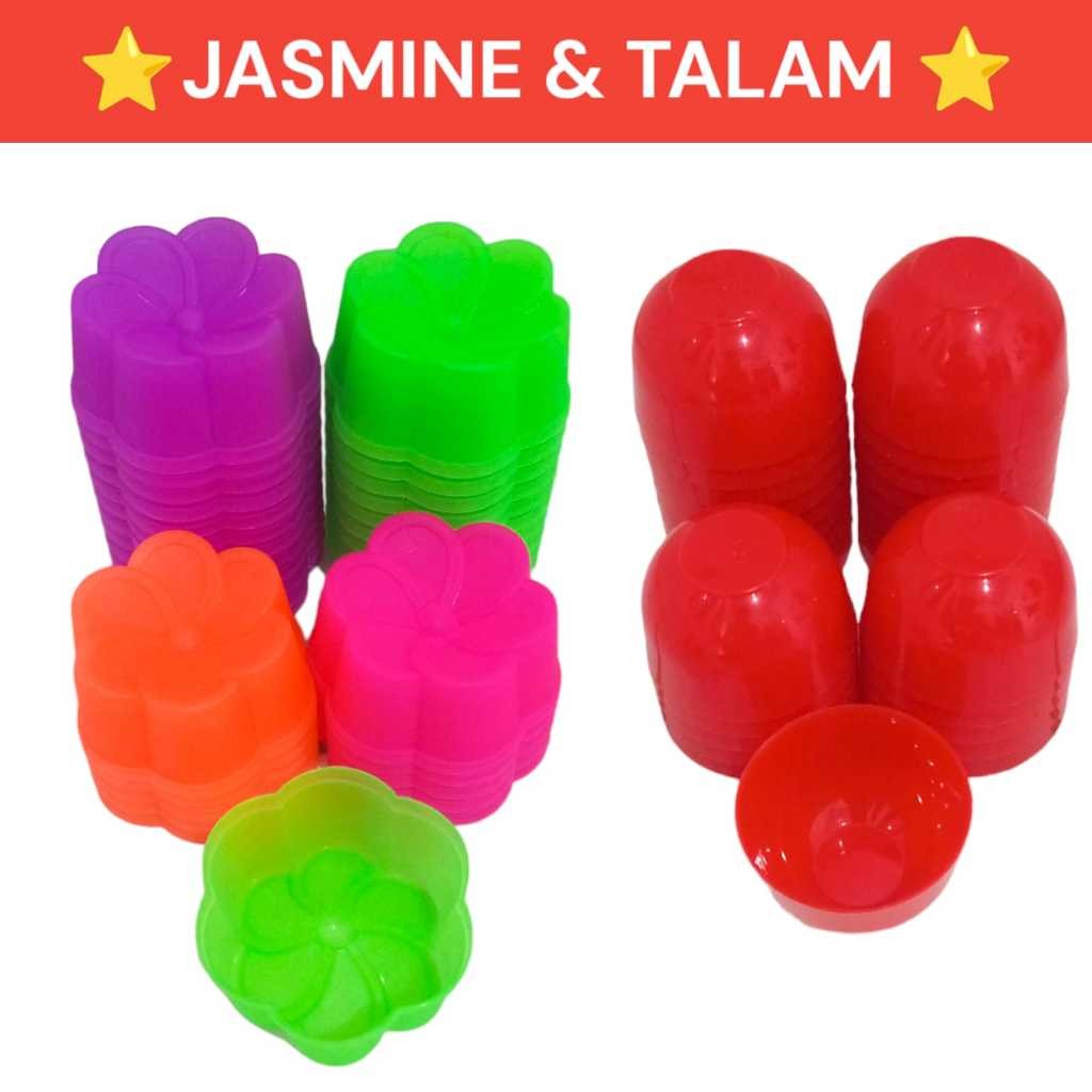 PAKET HEMAT 36.pcs cetakan kue jasmine merk kh/ cetakan kue talam mer kh libo