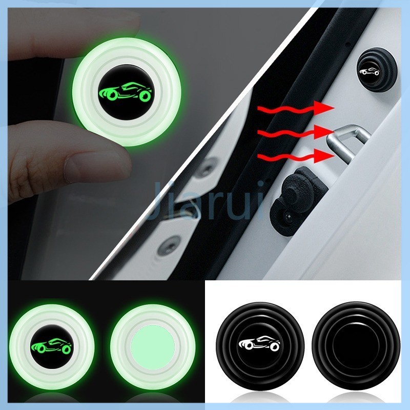Jiarui Universal Bercahaya Pintu Mobil Shock Absorber Karet/Pintu Karet Tikar Pintu Mobil Lebih Deka