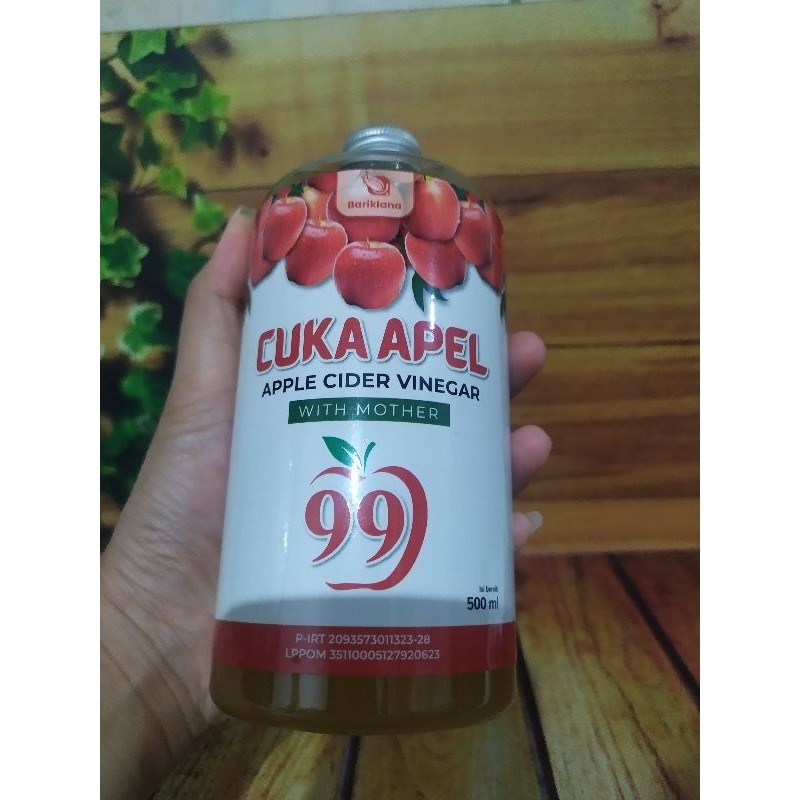 

Cuka Apel Apple Cider Vinegar With Mother Bariklana Original 500 ml