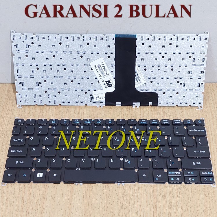 Keyboard NOTEBOOK ACER Aspire ES11 ES1 132 ES1-132 TOMBOL POWER -NETONE