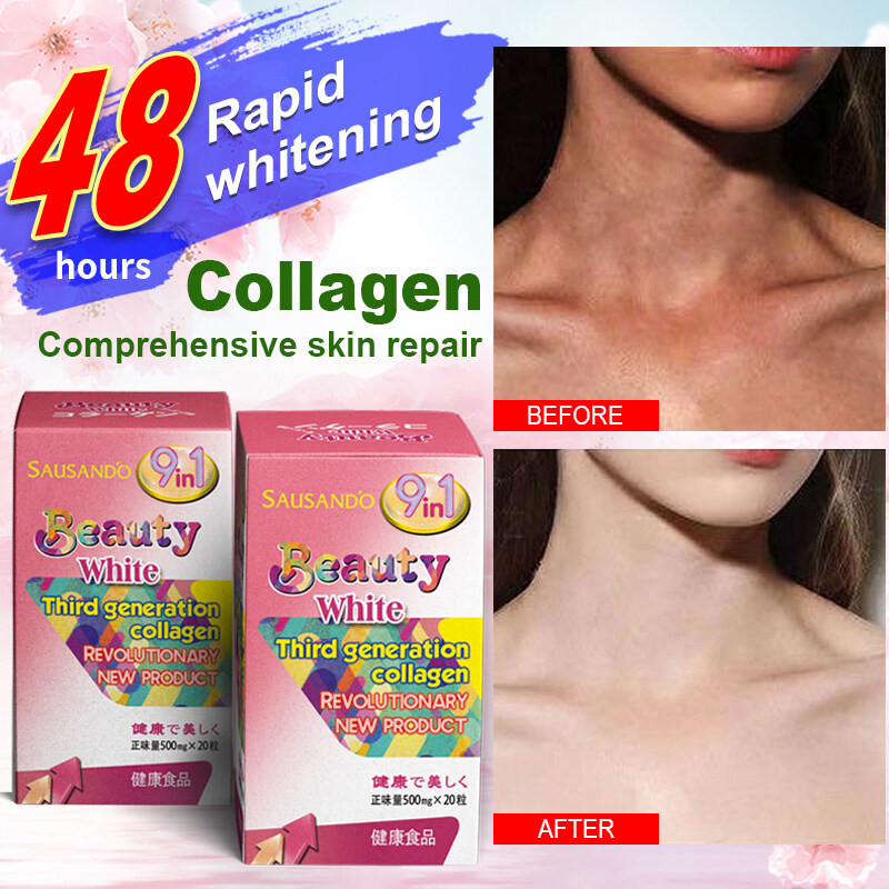 SAUSANDO*glutathione/kolagen/anti-penuaan/pemutih/pemutih kulit/kulit putih/kulit lembut