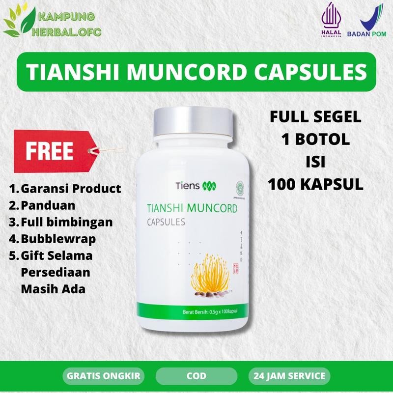 Tianshi Muncord Capsules Dewasa