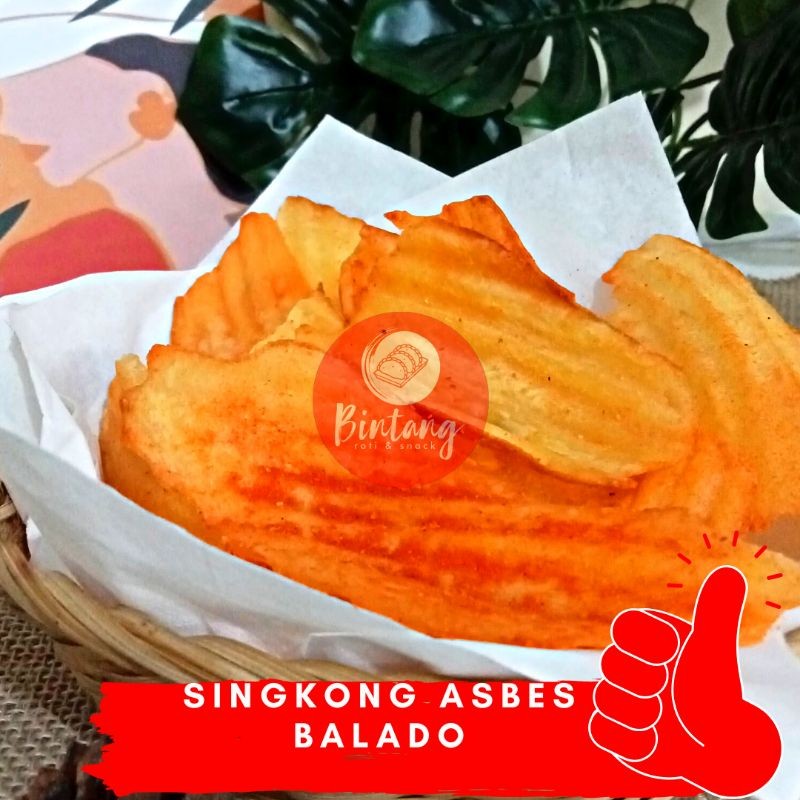 

Singkong Asbes Balado 500 gr