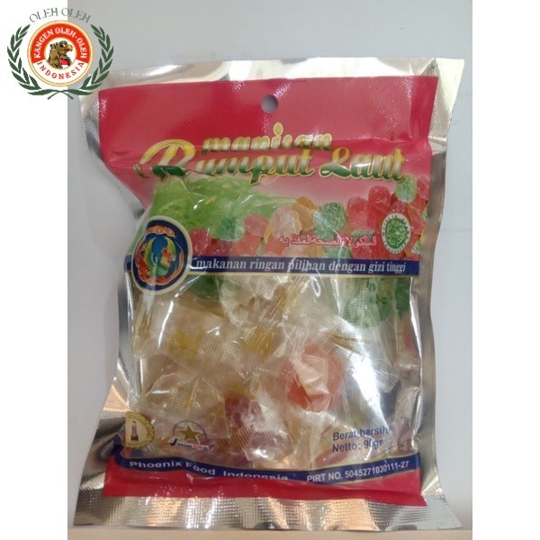 

Manisan Rumput Laut Alumunium foil Oleh Oleh Khas Lombok Lezat