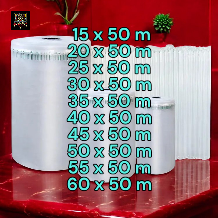 

Bubble Air Column 50 Meter / Bubble Air Cushion / Inflatable Bubble Wrap - Pelita Fortune