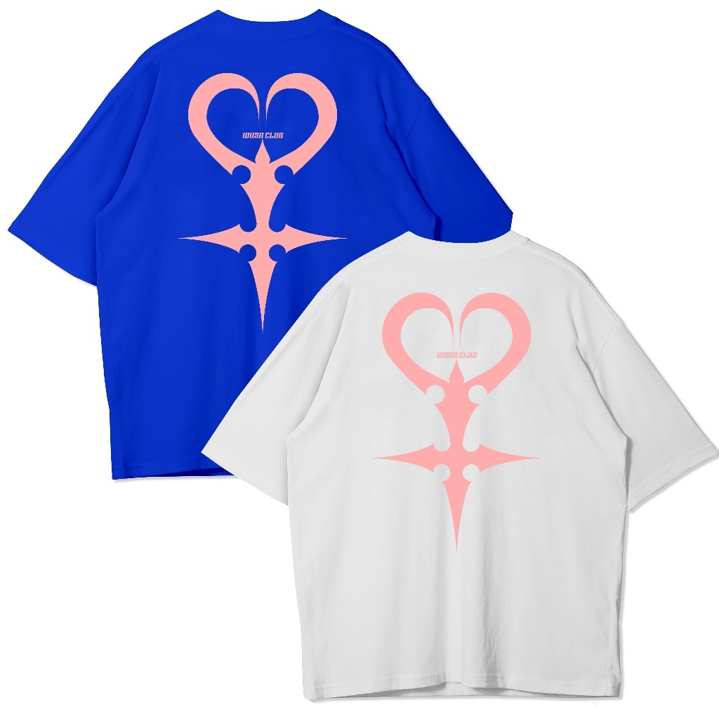 PLUTO 24S OVERSIZED BAJU KAOS DISTRO PRIA WANITA OVERSIZE SOUL  BENHUR BIRU ELEKTRIK