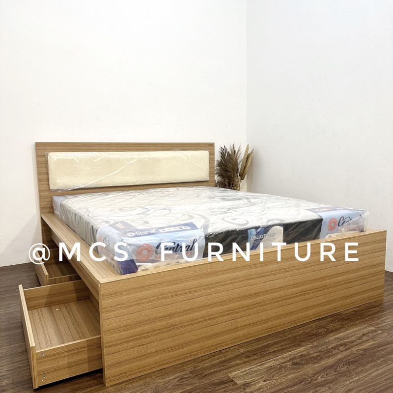 Dipan Divan Laci Ranjang Sisa Eksport Tebal Tempat Tidur (Springbed Kasur terpisah) Semarang