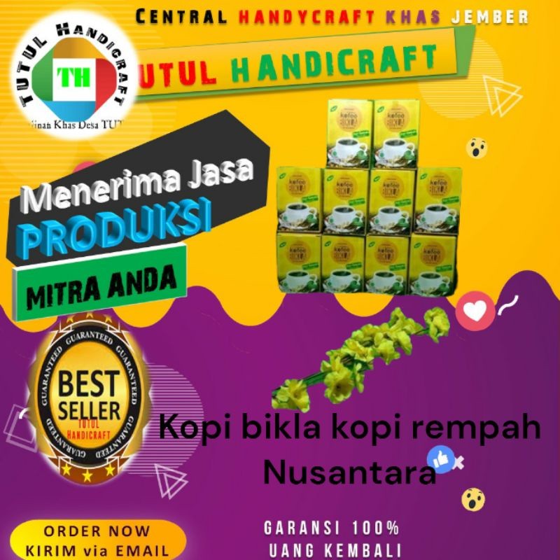 

MAKRIFATBUSINESS KOPI BIKLA KOPI REMPAH Kopi Berkhasiat PAKET 9 PCS BOX 20 SACHET