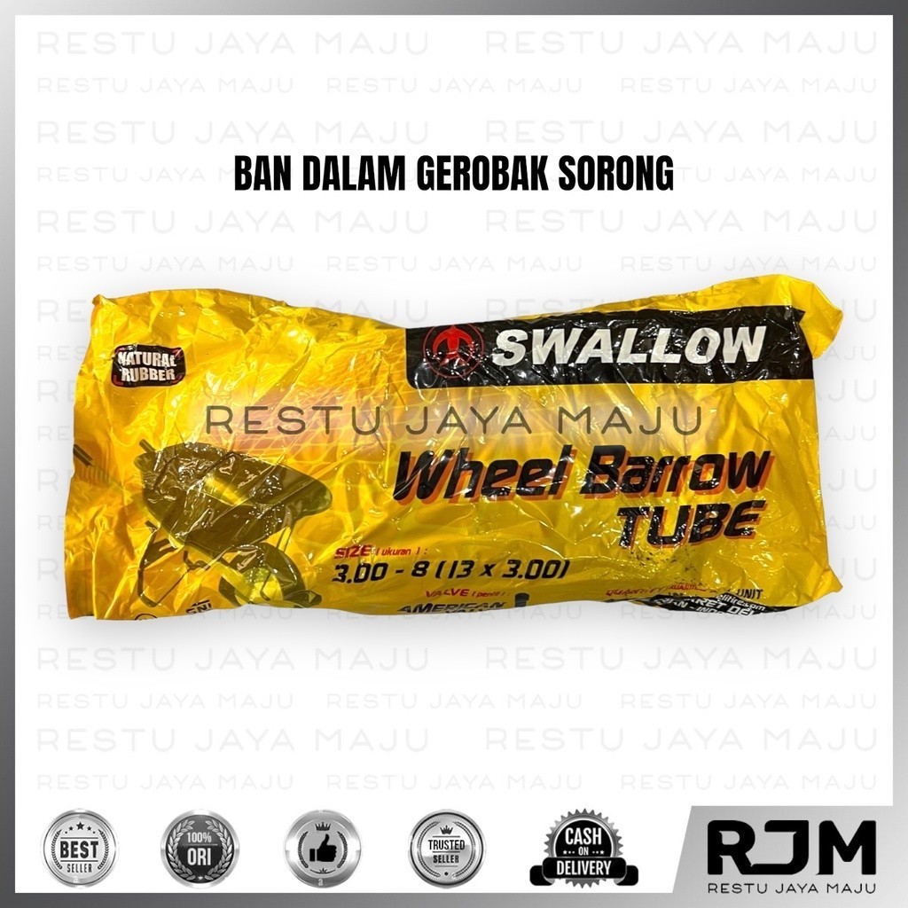 PROMO ONGKIR  SWALLOW Ban Dalam Kereta Dorong Gerobak Sorong Pasir