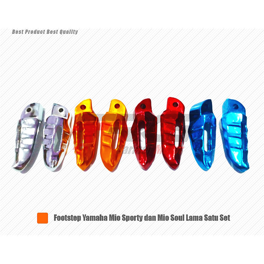 Footstep Mio Sporty Step Mio Sporty  Satu Set Kanan dan Kiri Untuk Motor Yamaha Mio Sporty dan Mio S