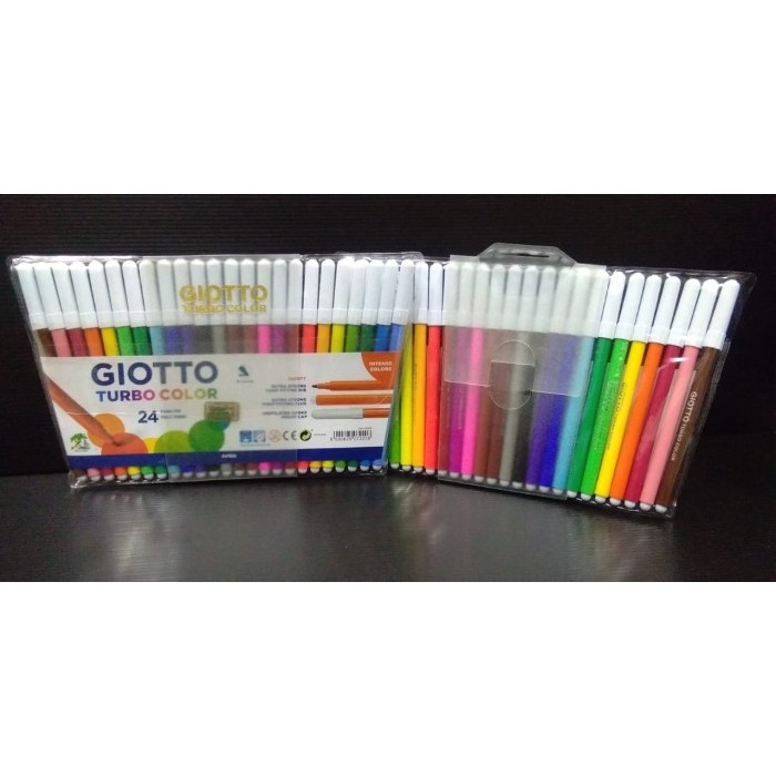 

[New Arrival] Giotto Turbo color 24 warna / Spidol murah bagus