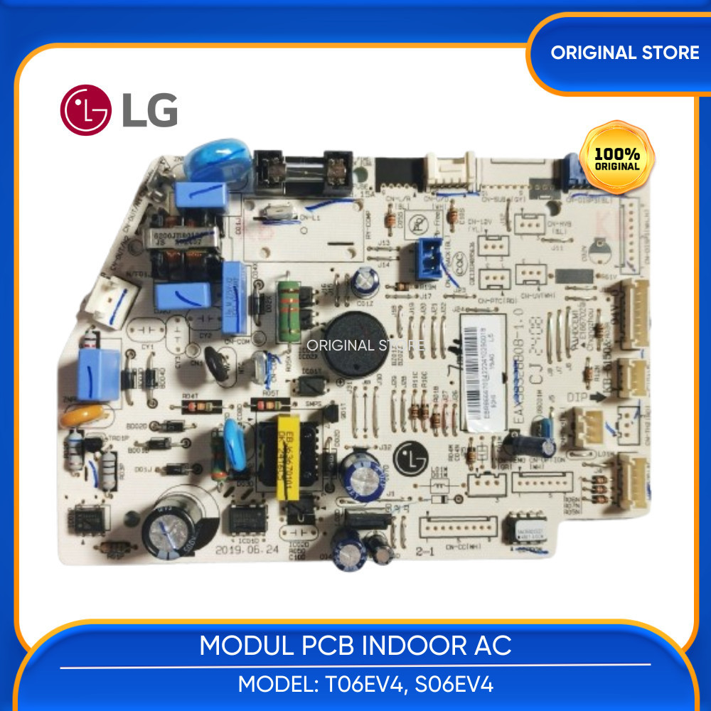 MODUL PCB MODUL MAIN INDOOR EBR86667004 AC LG AC INVERTER S06EV4 T06EV4