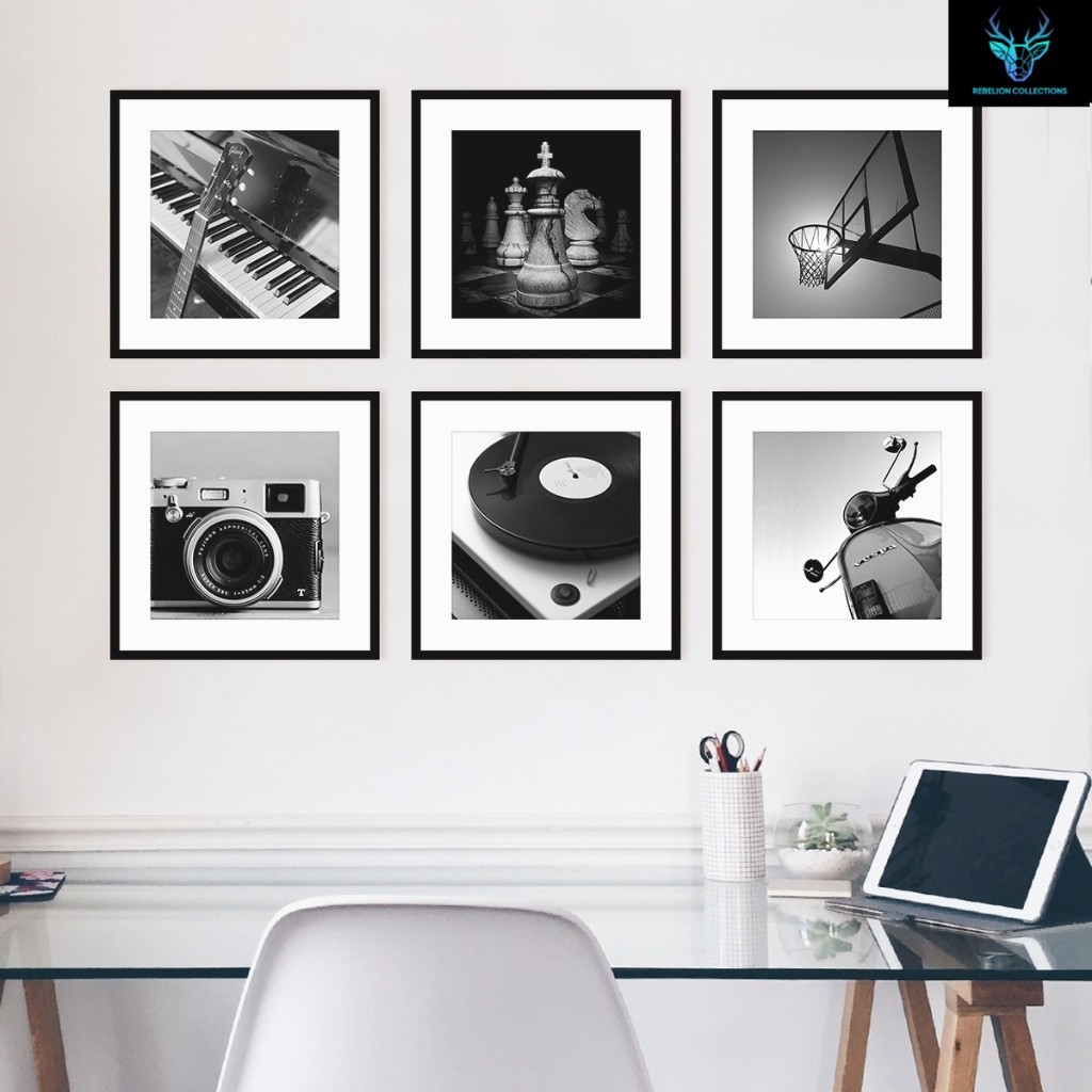 Ngalamcase Decorestimate Hiasan Dinding Retro Vintage Pajangan Jadul Poster Band Kamar Aesthetic MO