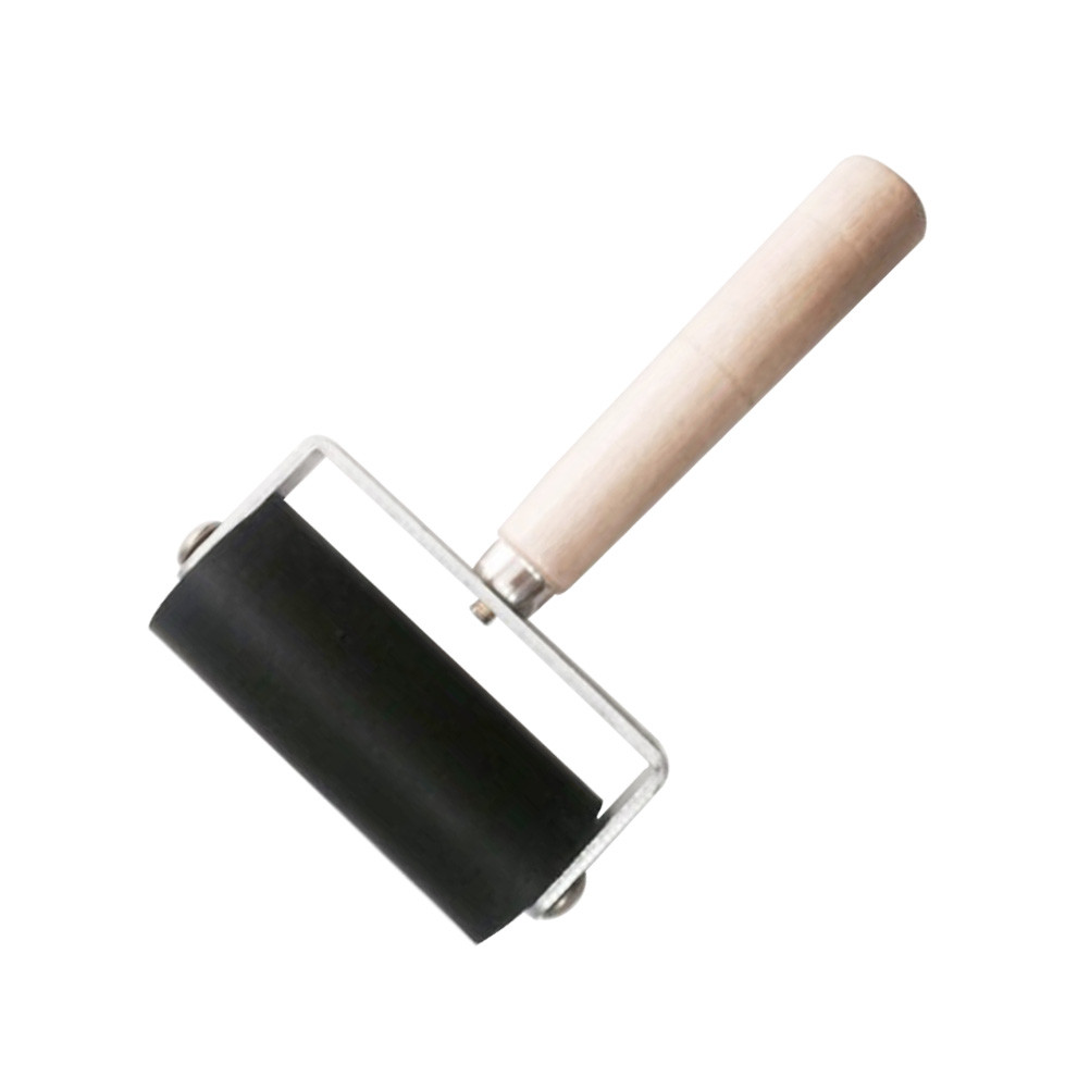

Roller Rubber Tool Brayer Printing Ink Printmaking Wall Stamping Block Brayers Glue Brush Crafts Rollers Lino Painting Embossed