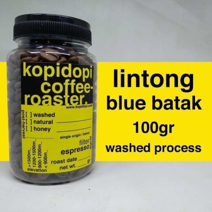 

Kopi Arabika Lintong Blue Batak 100 gram