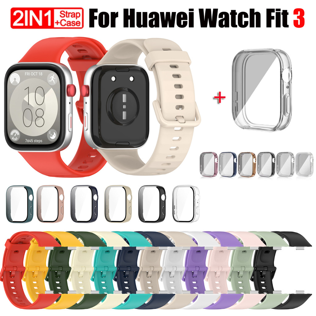 Strap For Huawei Watch Fit 3 Strap Silicone Replacement Band For Huawei Watch Fit3 Strap For Huawei 
