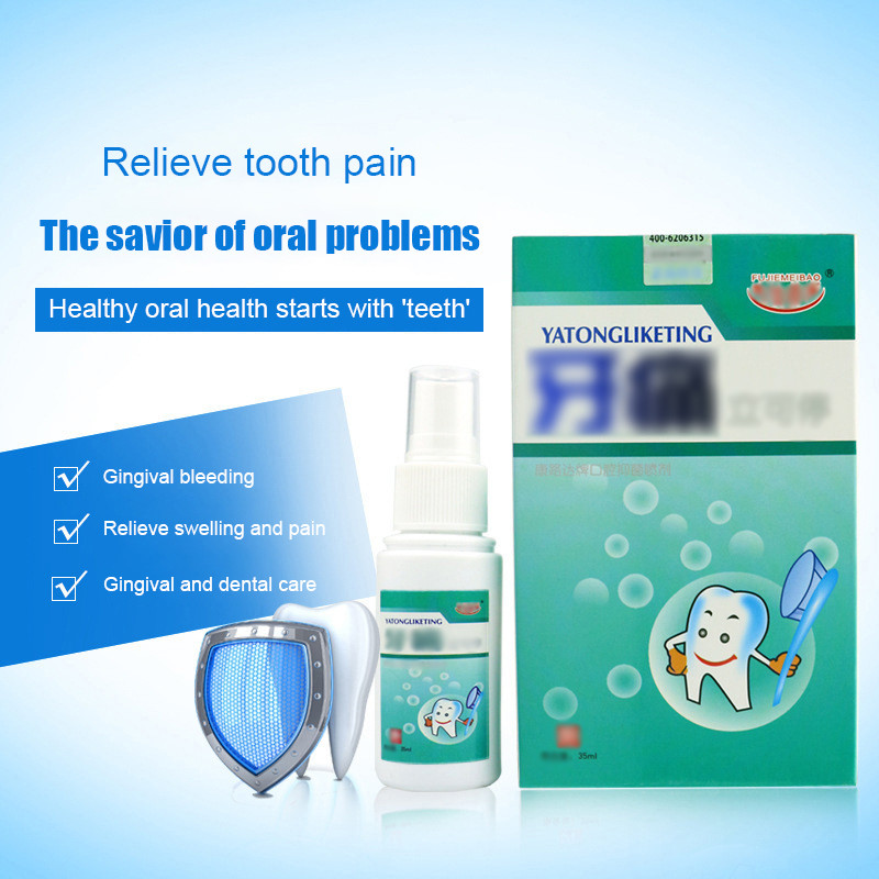 Ready-Bengkak permen karet nyeri semprotan semprotan napas segar semprotan oral spray spray-Je