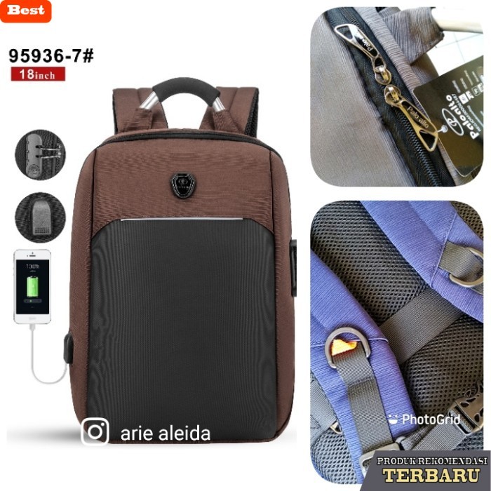 tas ransel pria murah berkualitas Tas Sekolah Anak Remaja Tas Ransel Pria Kerja Kuliah Alto Import O