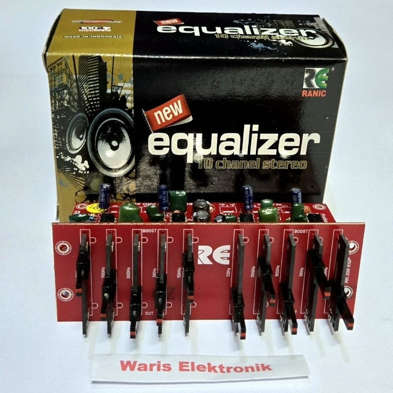Equaliser 10 Chanel Stereo Equalizer Ranic 10 CH