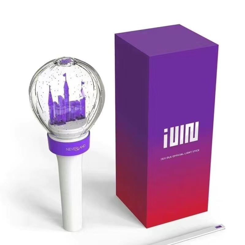 New Kpop (G)I-DLE Ver.2 Lightstick Castle Hand Lamp Gidle Concert Hiphop Party Light Stick Flash Flu